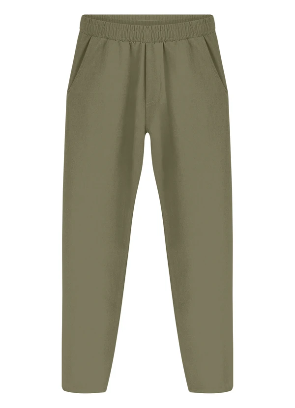 Alakazoo - Calça Infantil Masculina com Bolsos Verde