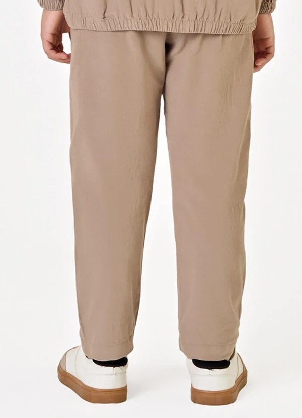 Trick Nick - Calça Infantil Masculina Cotelê Marrom 2