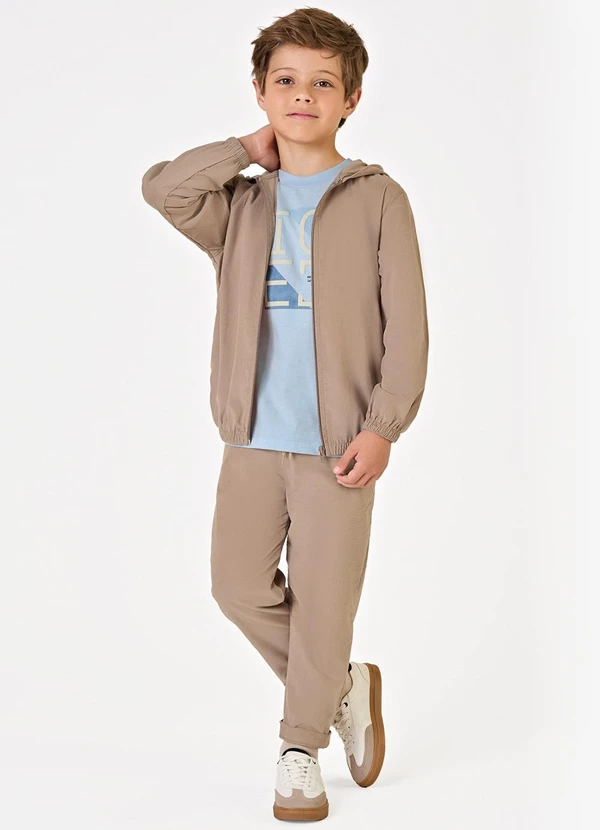 Trick Nick - Calça Infantil Masculina Cotelê Marrom 3
