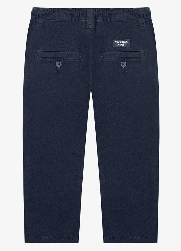Trick Nick - Calça Infantil Masculina em Sarja Azul 2