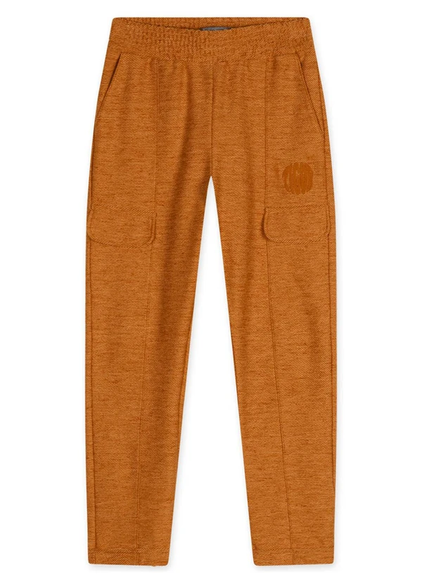 Tigor T Tigre - Calça Infantil Masculina Laranja