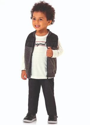 Calça Infantil Masculina Marisol (Preto) - MARISOL