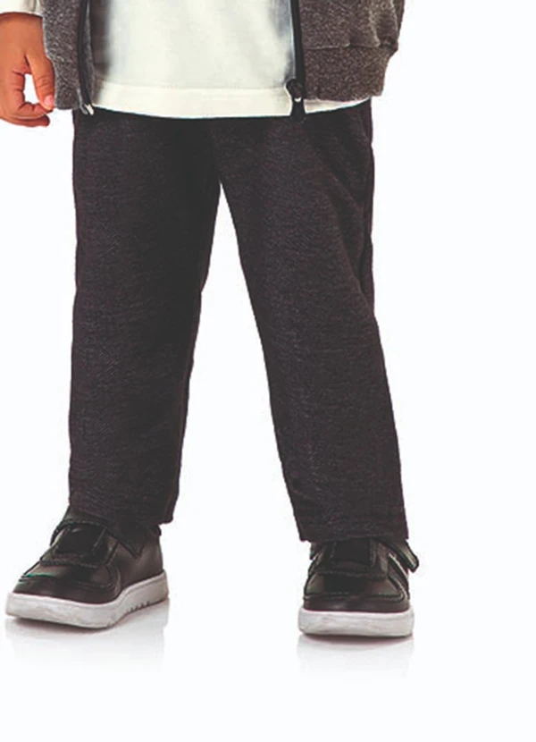 Marisol - Calça Infantil Masculina Marisol Preto