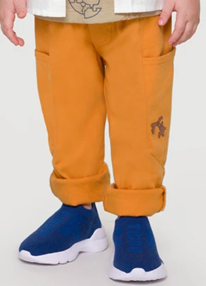 Tigor T Tigre - Calça Infantil Menino Marrom - TIGOR T TIGRE