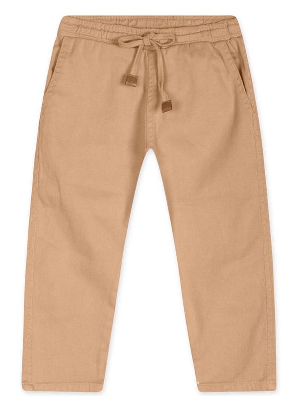 Marisol - Calça Infantil Masculina Marrom