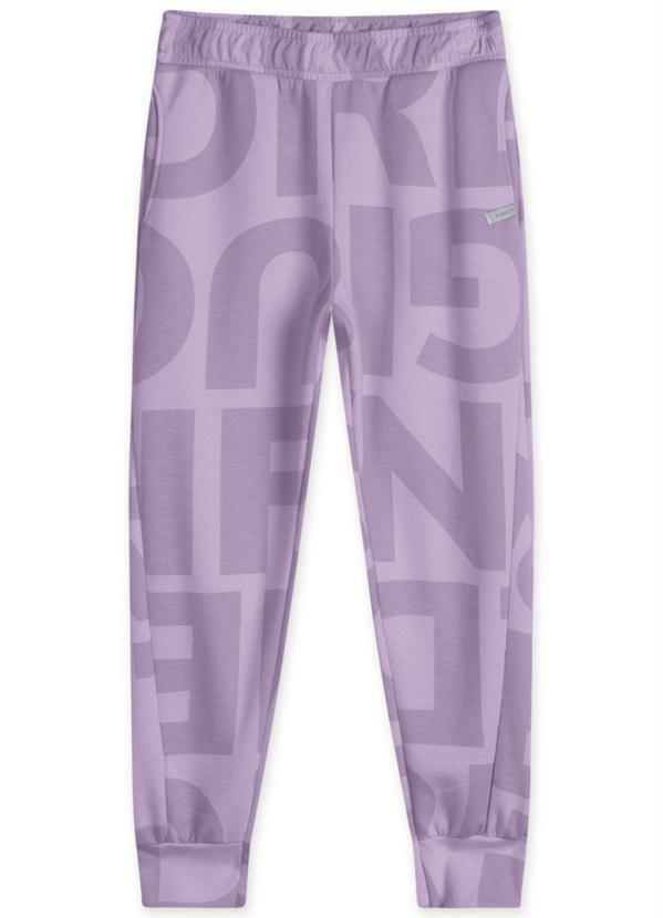 Tigor T Tigre - Calça Infantil Menino Match Lilás