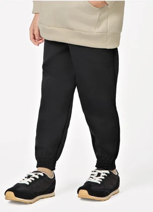 Trick Nick - Calça Infantil Masculina Ponto Roma Preto - TRICK NICK