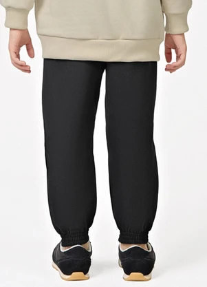 Trick Nick - Calça Infantil Masculina Ponto Roma Preto - TRICK NICK