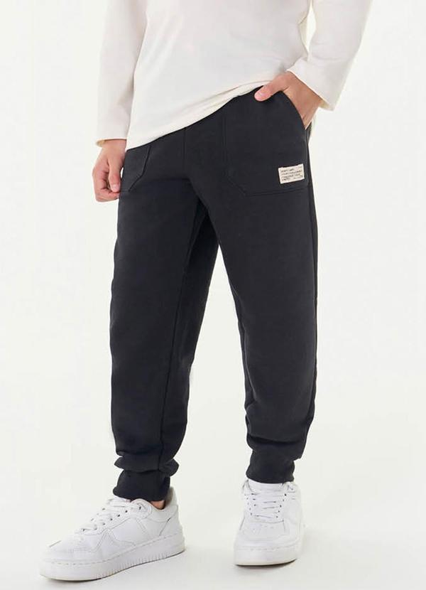 Trick Nick - Calça Infantil Masculina Preto