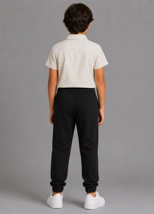 Trick Nick - Calça Infantil Masculina Preto - TRICK NICK