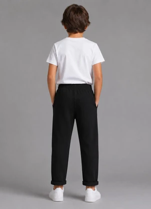 Trick Nick - Calça Infantil Masculina Preto - TRICK NICK