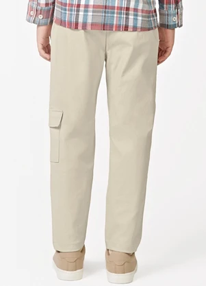 Trick Nick - Calça Infantil Masculina Sarja Cotton Bege - TRICK NICK