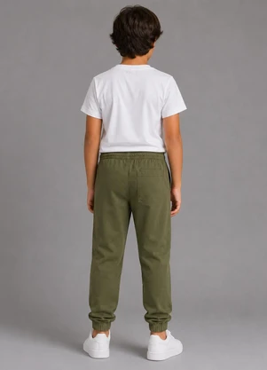 Trick Nick - Calça Infantil Masculina Verde - TRICK NICK