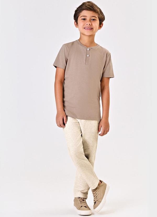Trick Nick - Calça Infantil Masculino Bege 3