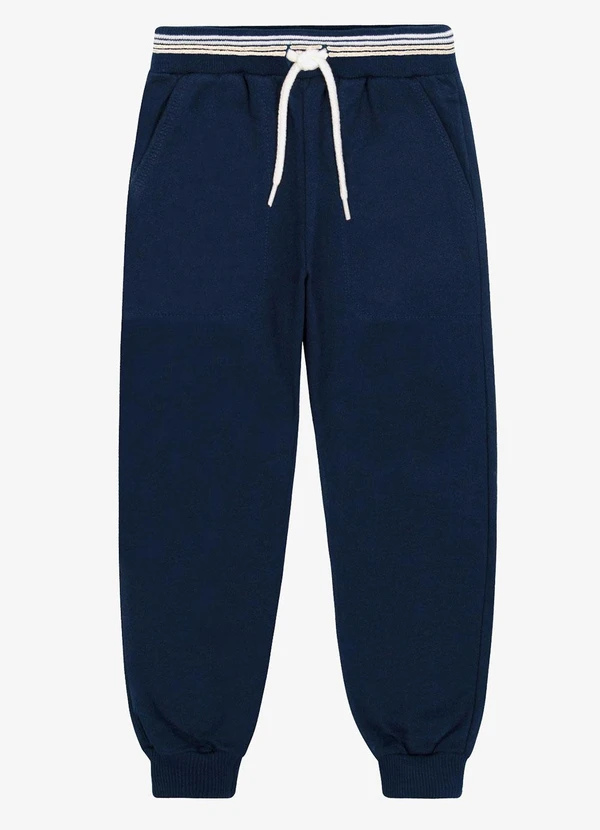 Trick Nick - Calça Infantil Masculino Moletom Azul