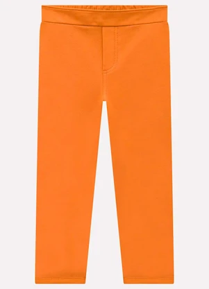 Milon - Calça Infantil Menino Básica Laranja - MILON