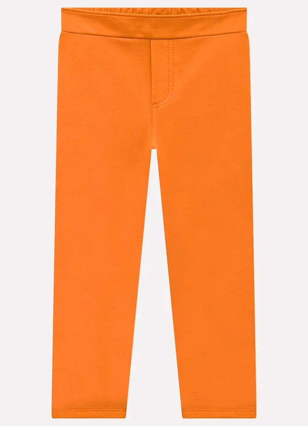 Milon - Calça Infantil Menino Básica Laranja