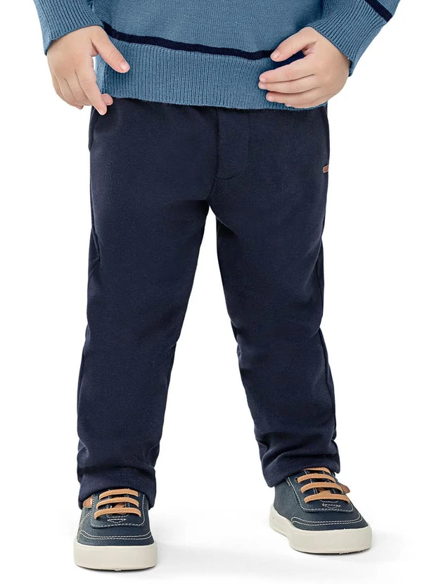 Colorittá - Calça Infantil Menino Cós Retilínea Azul