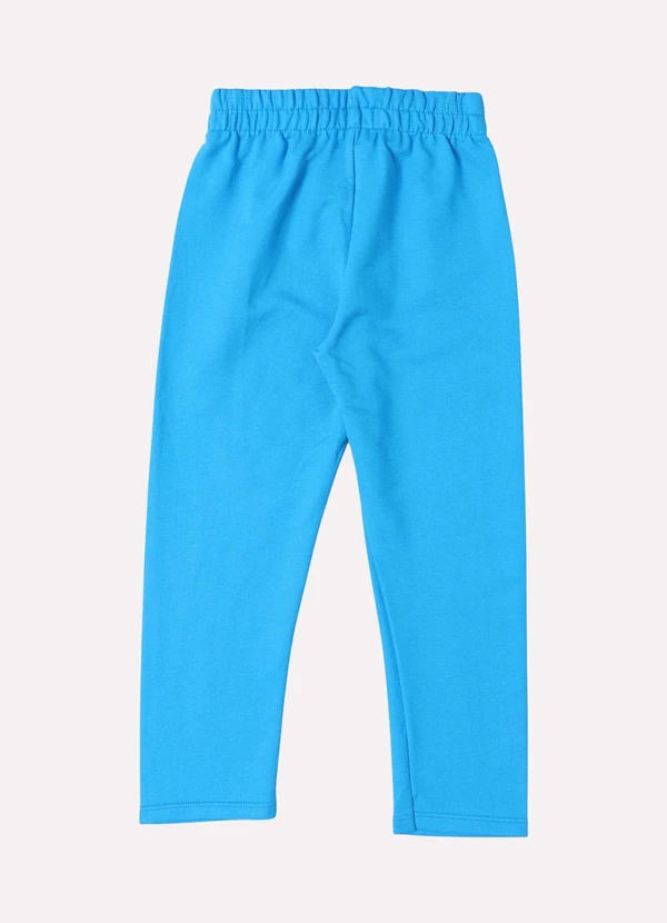 Kyly - Calça Infantil Menino em Moletom Azul 3