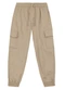 Mundi - Calça Jogger Infantil Menino Sarja Azul - variação: Bege
