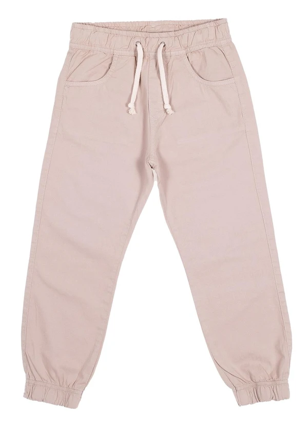 Milon - Calça Infantil Menino Jeans Bege