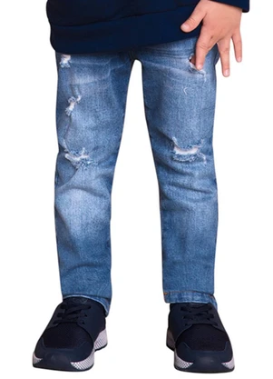 Milon - Calça Infantil Menino Jeans - MILON