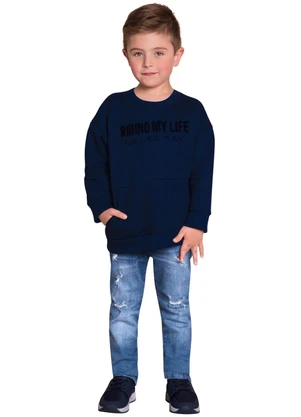 Milon - Calça Infantil Menino Jeans - MILON