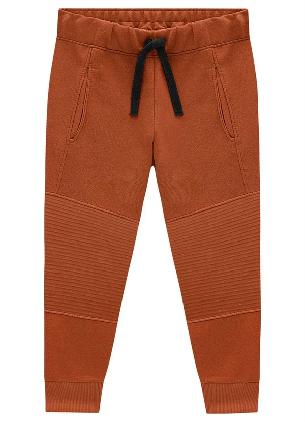 Milon - Calça Infantil Menino Marrom