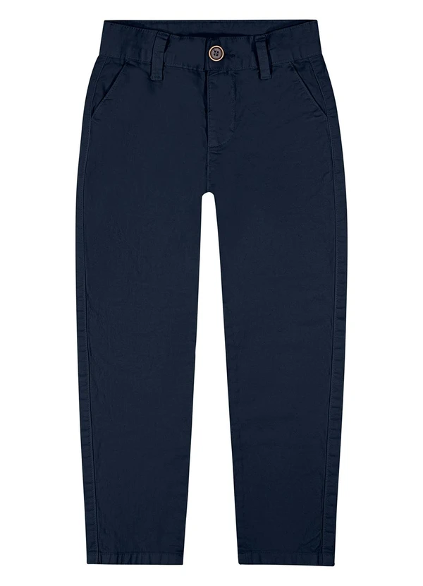 Colorittá - Calça Infantil Menino Sarja com Bolsos Azul 3