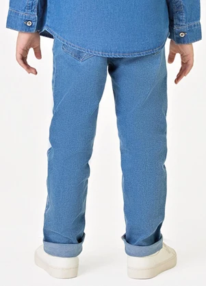 Trick Nick - Calça Infantil Reta Masculina Jeans Azul - TRICK NICK