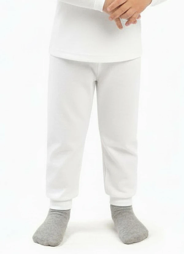 Ddk - Calça Infantil Térmica Branco
