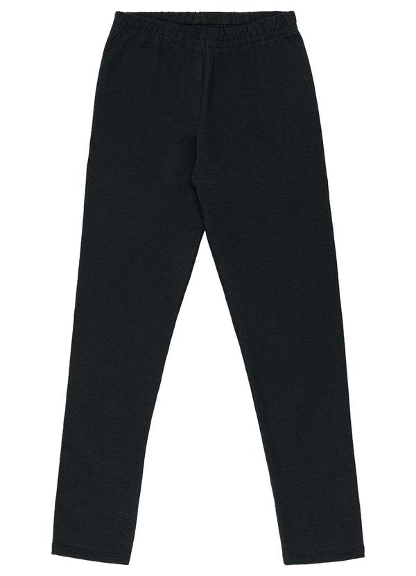 Milon - Calça Infantil Unissex Básica Preto