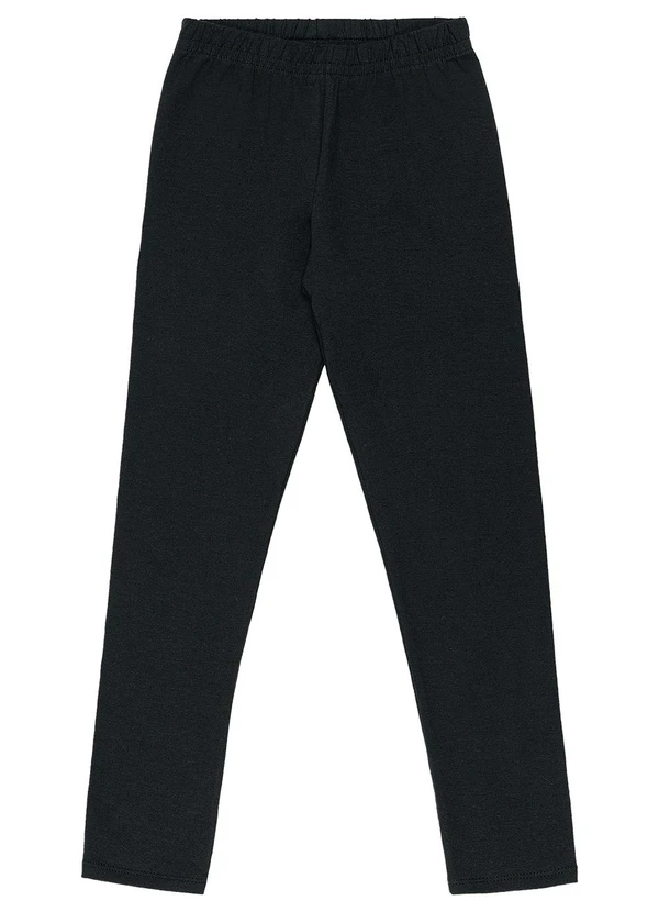Milon - Calça Infantil Unissex Básica Preto