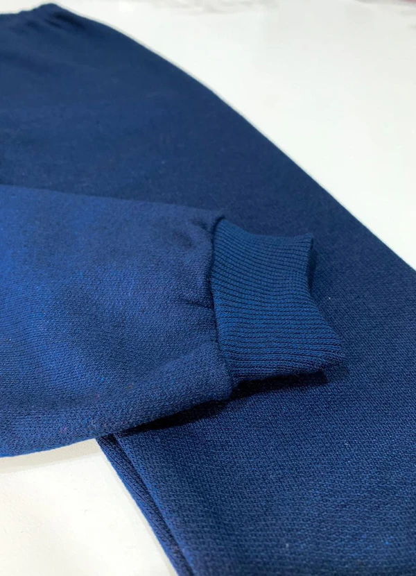 Atelie da Crianca - Calça Infatil Moletom Azul 3