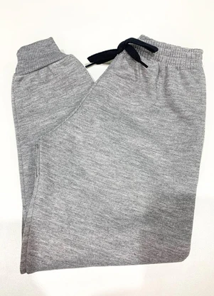 Atelie da Crianca - Calça Infatil Moletom Cinza - ATELIE DA CRIANCA