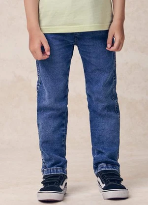 Youccie - Calça Jeans com Cadarço Azul - YOUCCIE