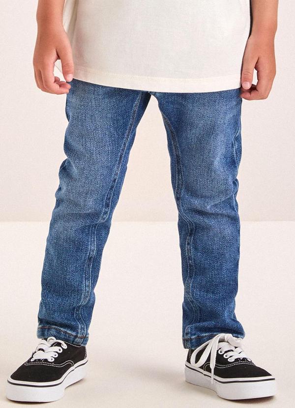 Youccie - Calça Jeans Escuro Azul