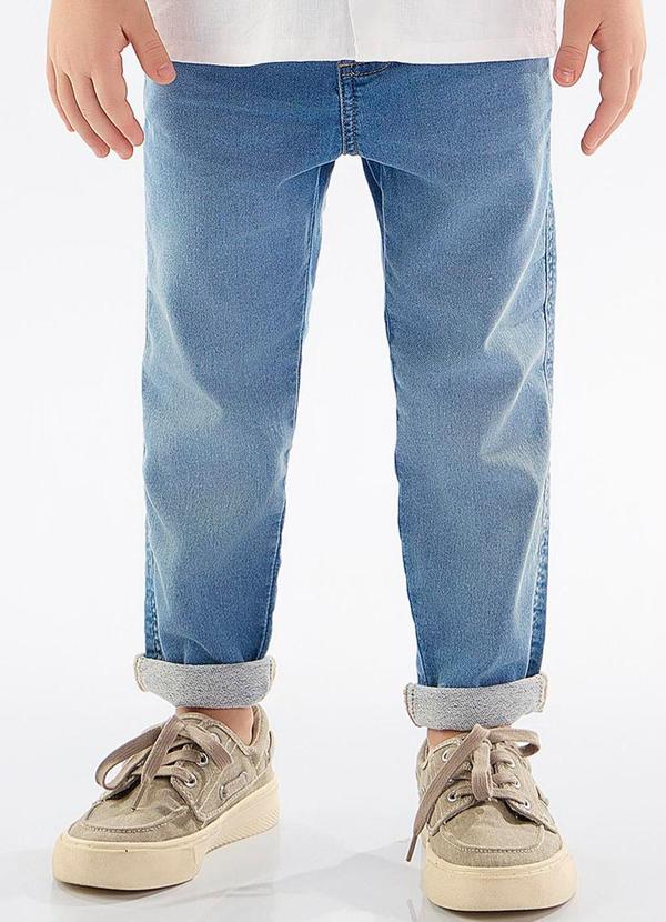 Up Baby - Calça Jeans Infantil Masculina Azul