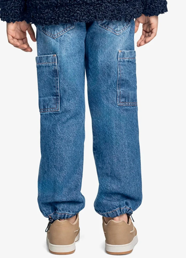 Trick Nick - Calça Jeans Infantil Masculina Azul 2