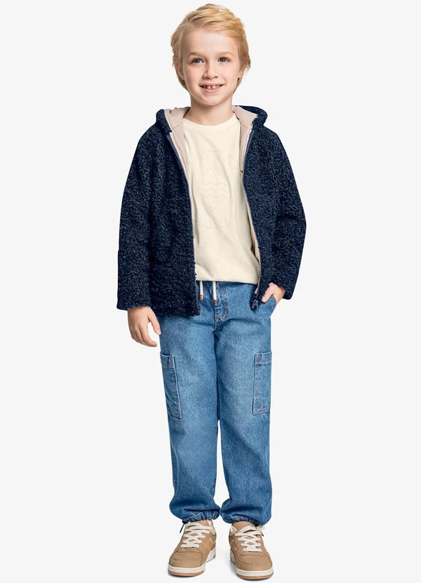Trick Nick - Calça Jeans Infantil Masculina Azul 3