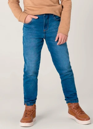 Brandili - Calça Jeans Infantil Menino Azul - BRANDILI