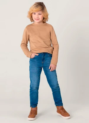 Brandili - Calça Jeans Infantil Menino Azul - BRANDILI