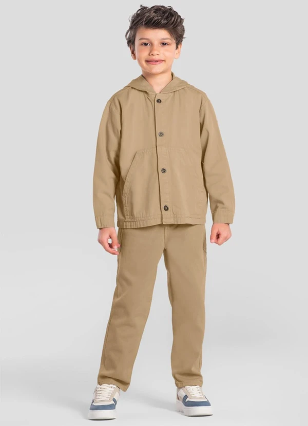 Brandili Mundi - Calça Jeans Infantil Menino Marrom 3