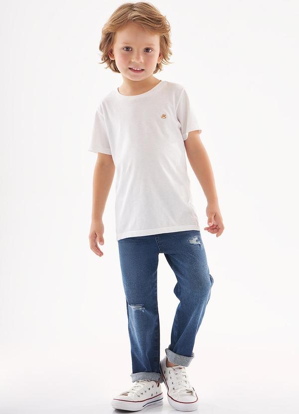 Up Baby - Calça Jeans Infantil para Menino Azul