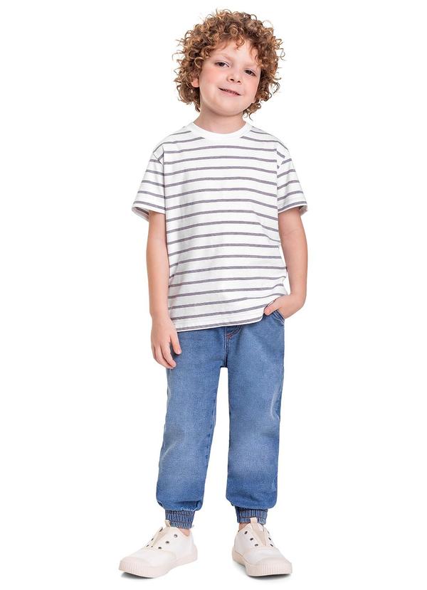 Quimby - Calça Jeans Infantil para Menino Azul