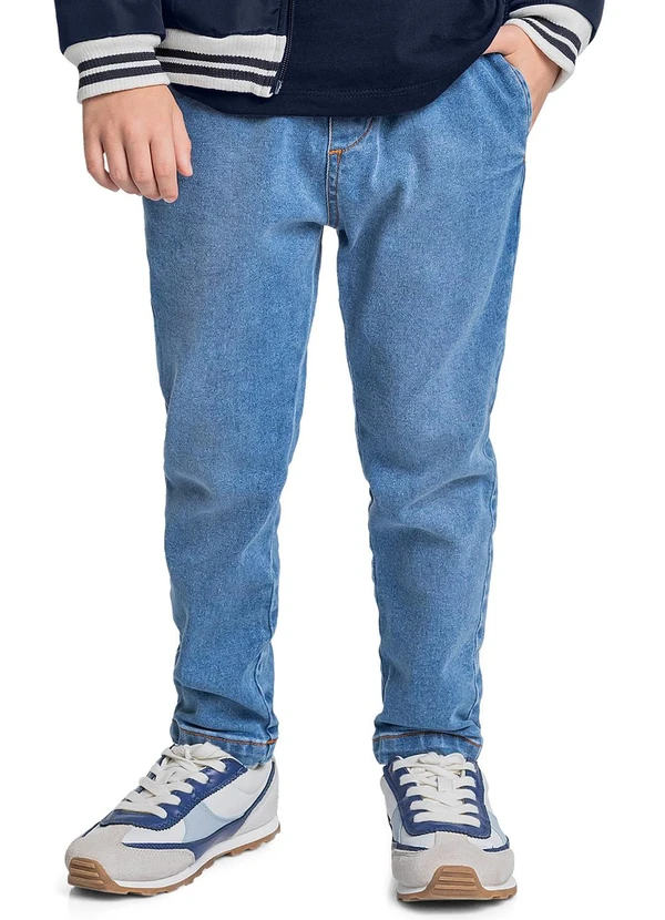 Quimby - Calça Jeans Infantil para Menino Azul