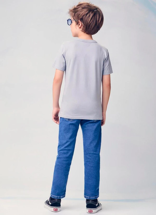 Youccie - Calça Jeans Infantil Youccie Azul 4