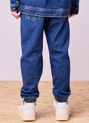 Youccie - Calça Jeans Jogger Azul Azul - YOUCCIE