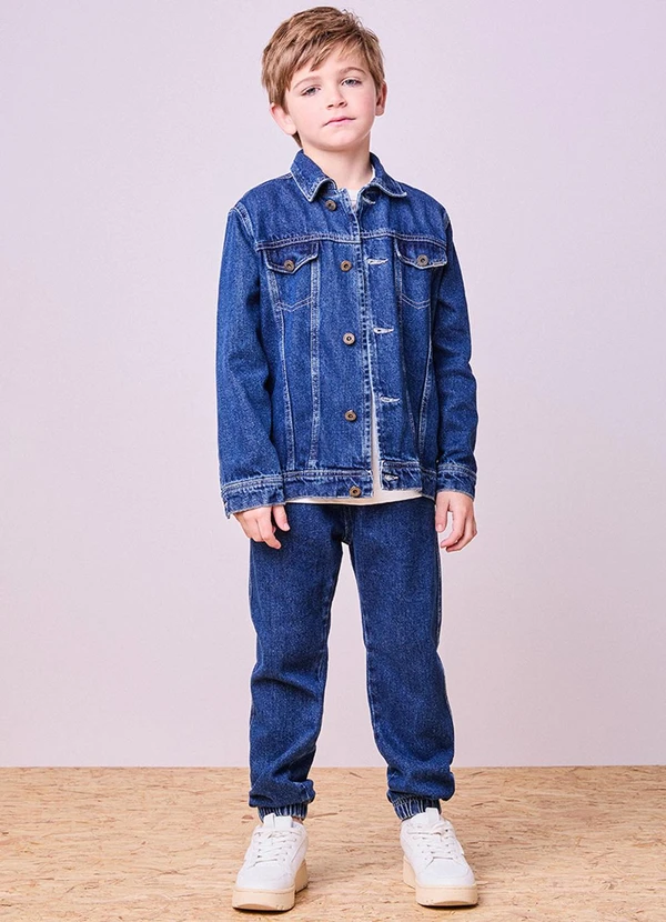 Youccie - Calça Jeans Jogger Azul Azul 3