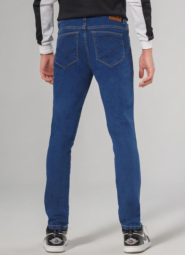 Sun Place - Calça Jeans Juvenil Masculina Slim Azul 2